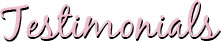 Testimonials for Eco Clean Testimonials for Eco-Clean
